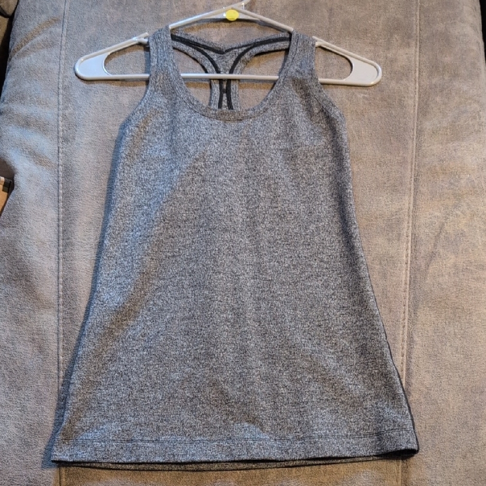 Gray Lululemon Racerback Tank